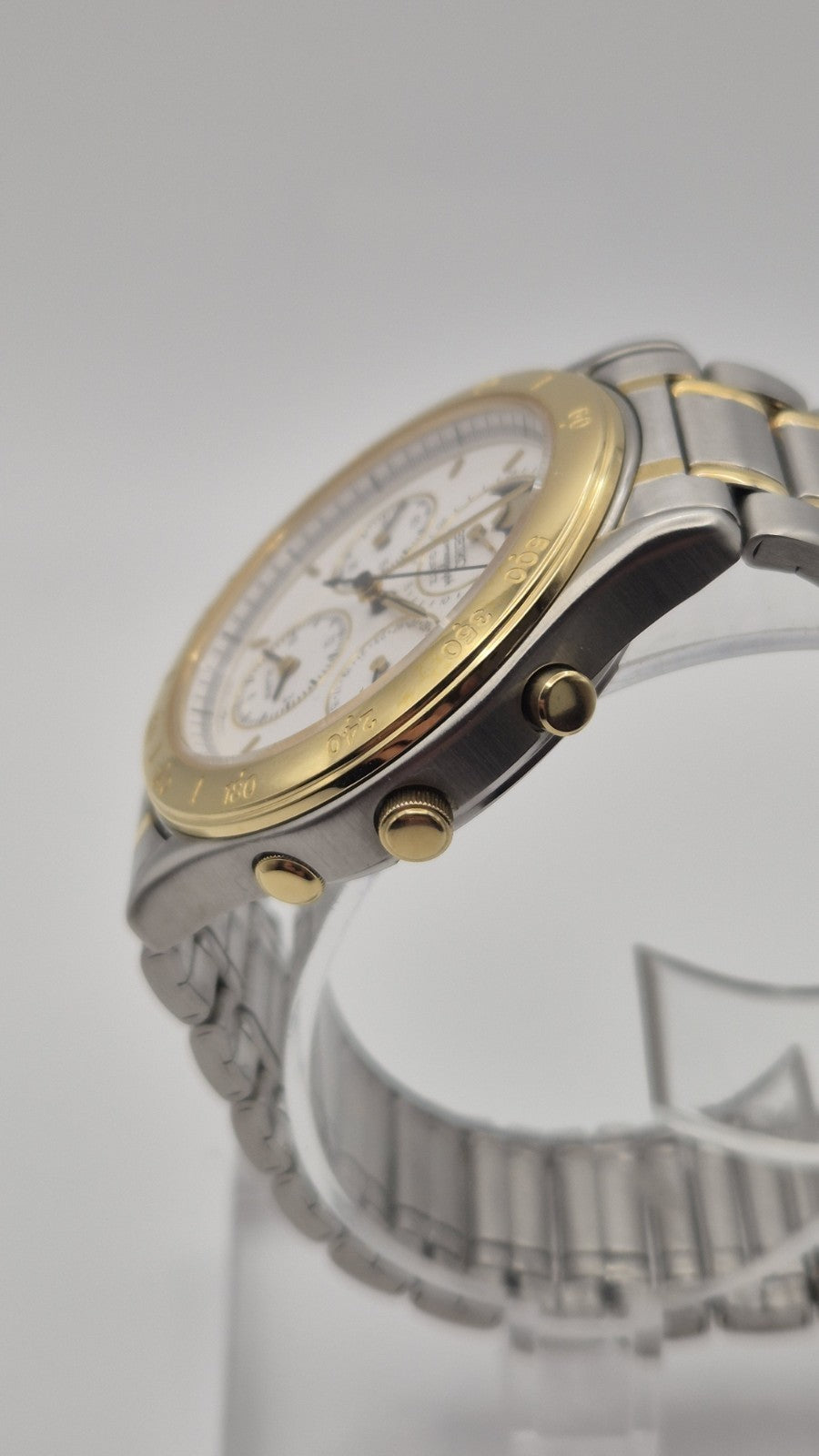Seiko Men’s 7T36 6A3A Moon Phase Quartz Watch 10