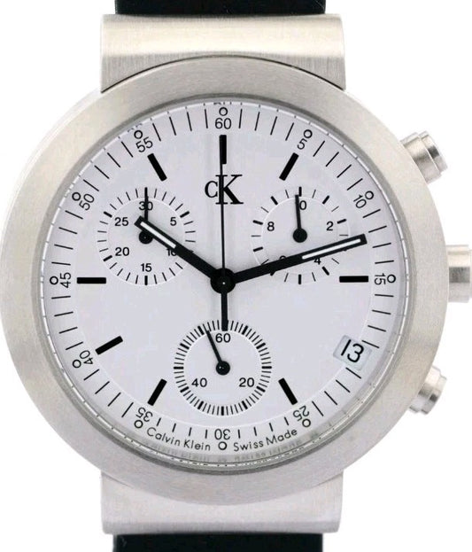 Calvin Klein / Chronograph  Gentlemen's Steel Wristwatch0