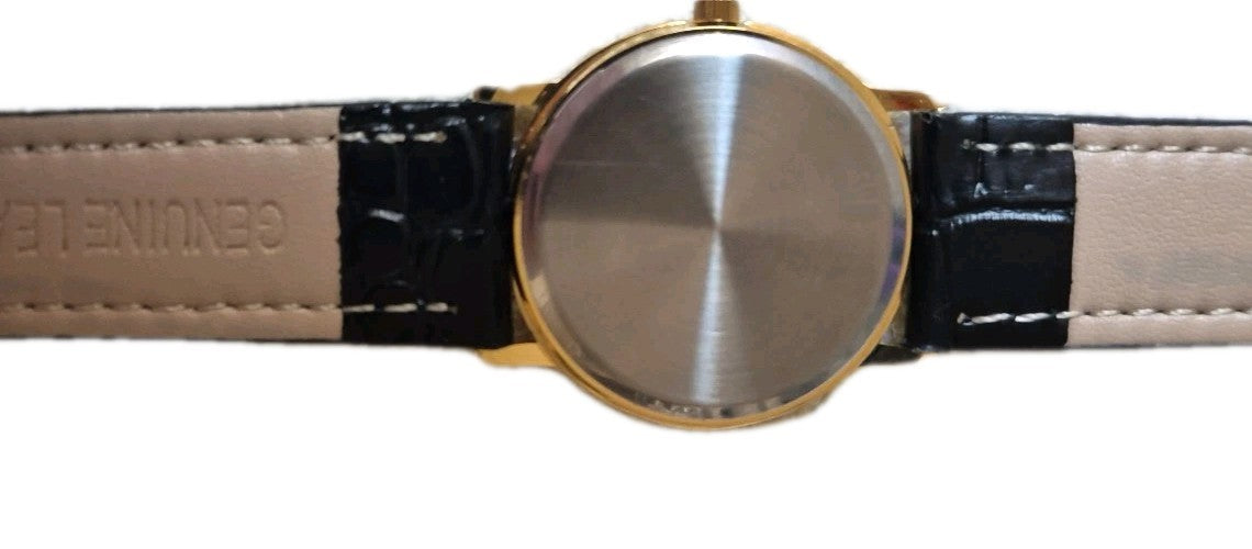 Gild Tone "G" Watch Face Quartz Movement Roman Numerals3
