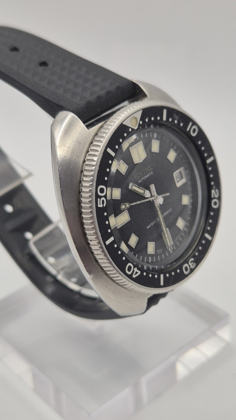 1975 Seiko 6105-8110 Automatic "Captain Willard" divers watch2