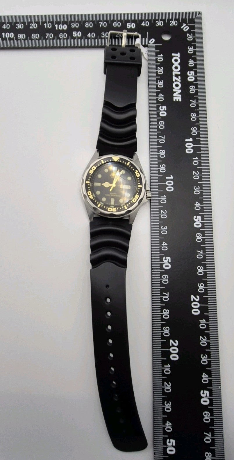 Casio MMA-200w 343  100M Divers Ana-Digi Men's  Watch Alarm WORKING8