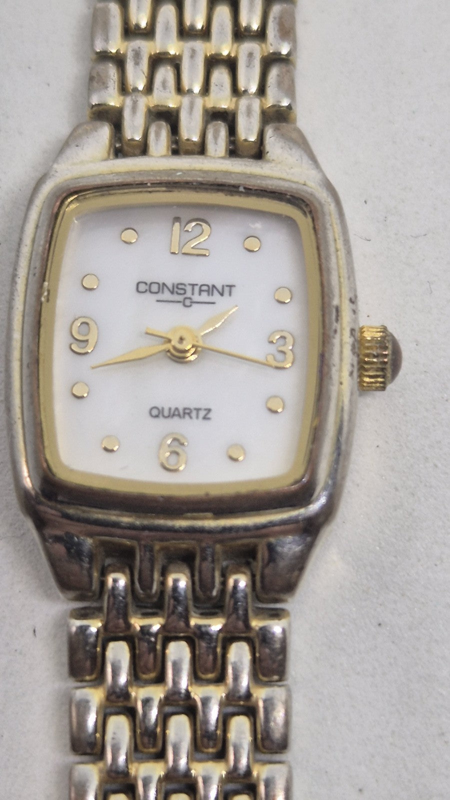 Vintage Constant Ladies Quartz Bracelet Watch Colour Gold0