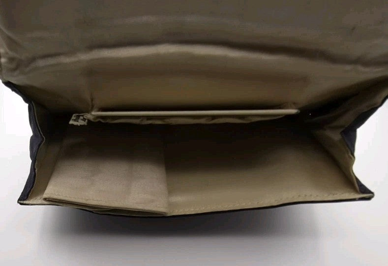 Vintage  1940s British Evening Clutch Bag With Mirror And Purse5