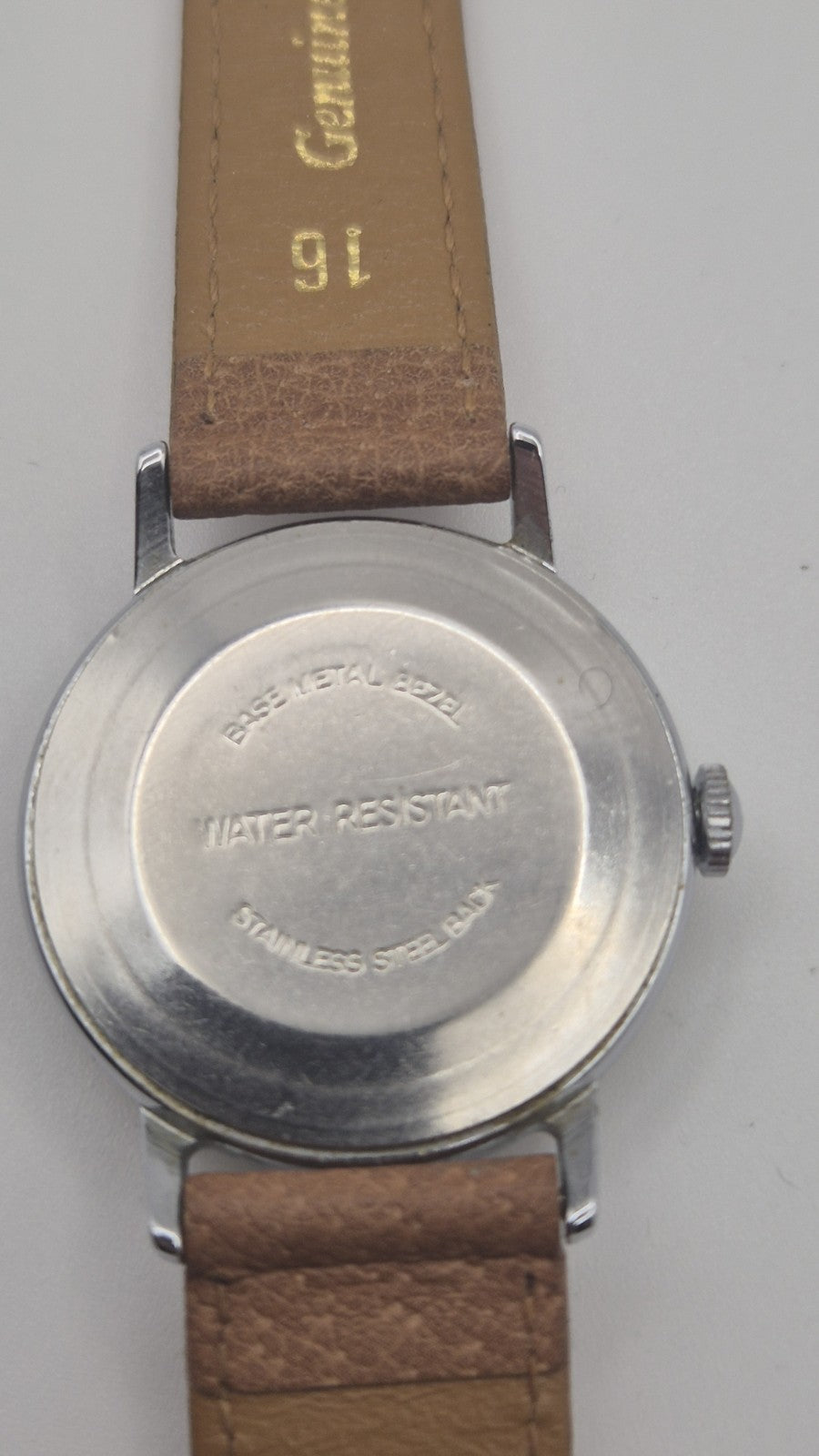 Vintage Timex Snoopy "Tennis" watch features a yellow dial with a mechanical...13