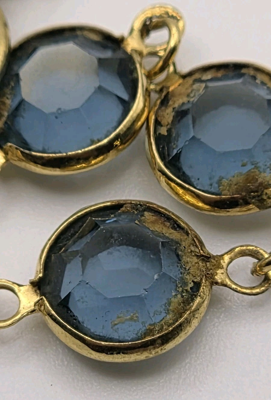 vintage Swarovski crystal station necklace3