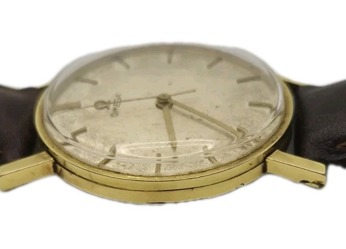 OMEGA WRIST WATCH GENTLEMAN'S STEEL AND GOLD FILLED2