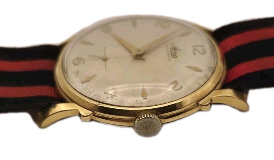 Avia 15 Jewels Vintage Swiss HandWind Small Seconds – Working5