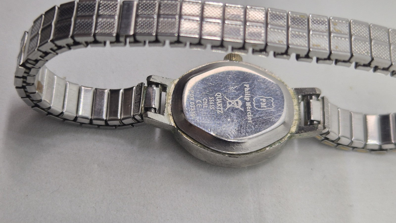Philip Mercier Ladies  Quartz Watch  With A Expandable Bracelet5