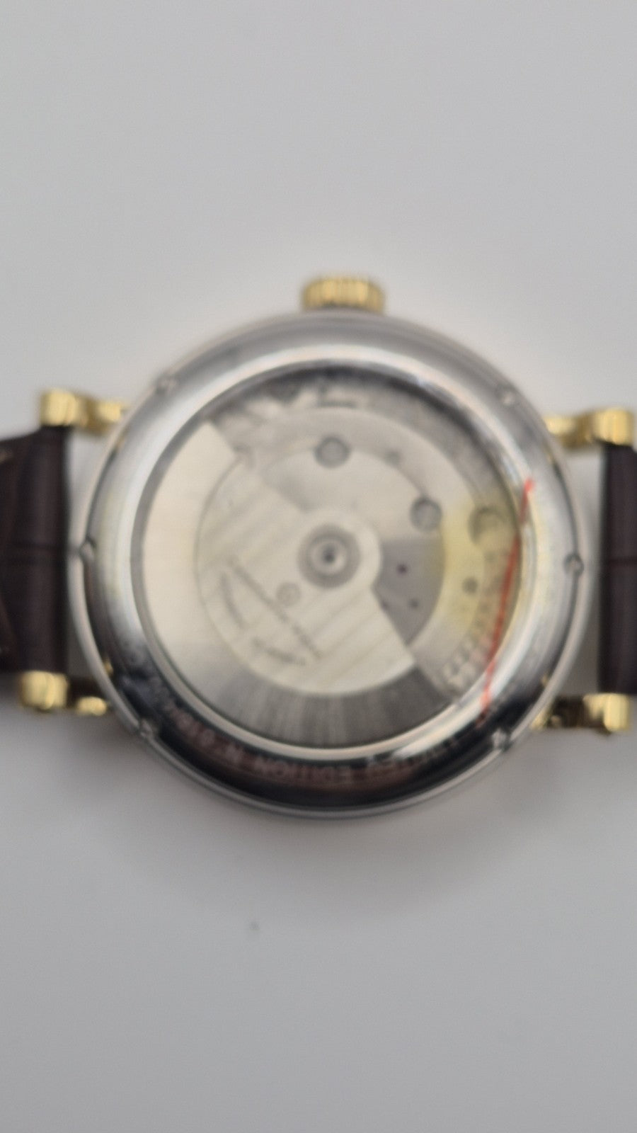 CONSTANTIN WEISZ LIMITED EDITION WRIST WATCH FEATURING A A GOLD PLATED CASE WITH11