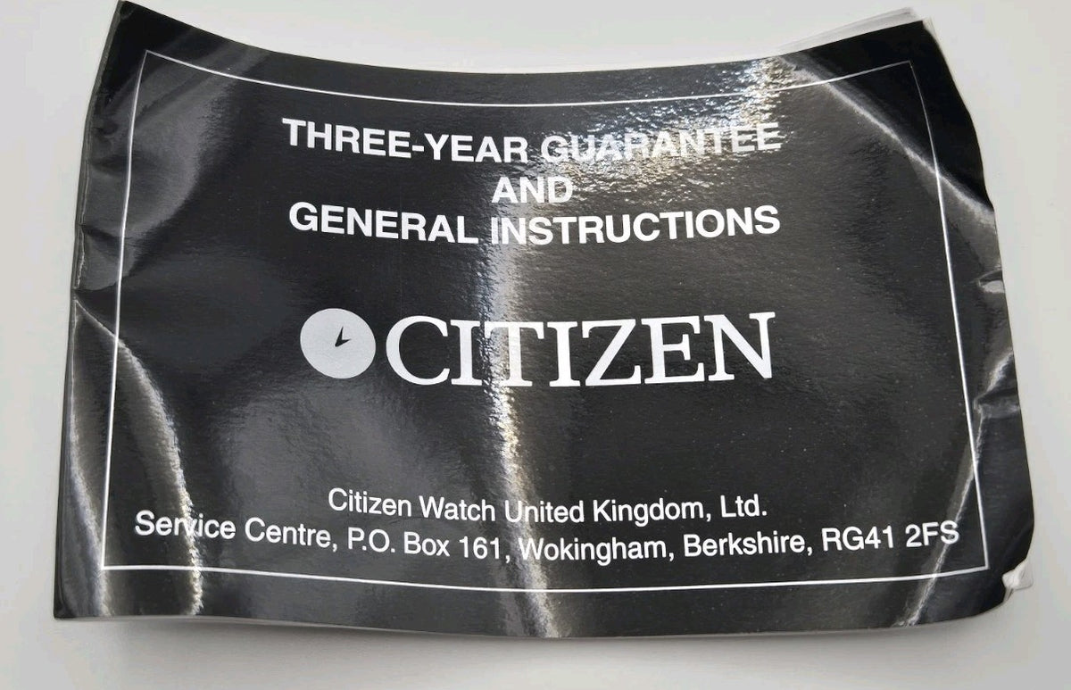 Vintage Citizen Dress Watch 4774 S35665 HSB20