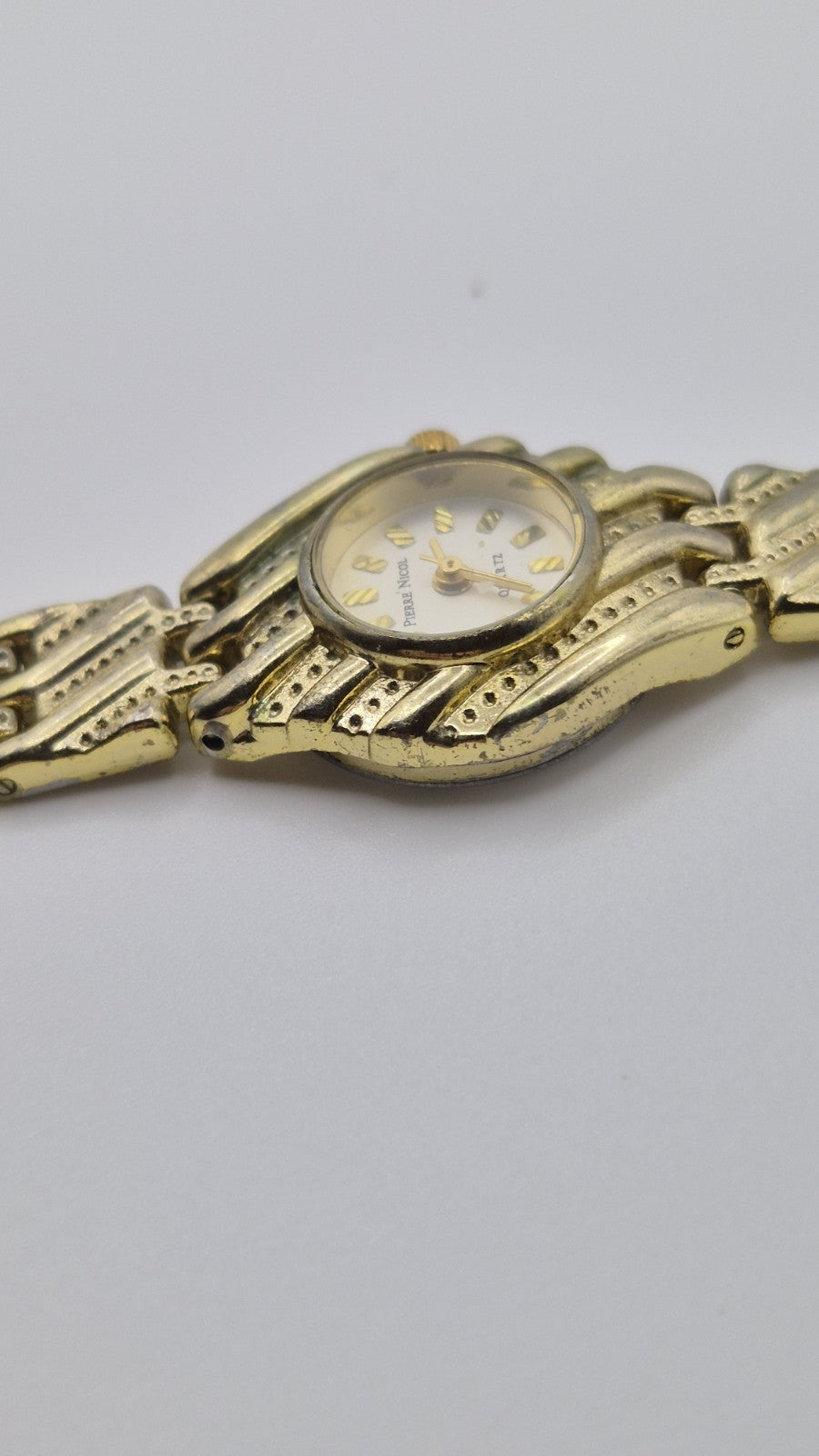 Pierre Nicol goldtone quartz ladies' watch.8