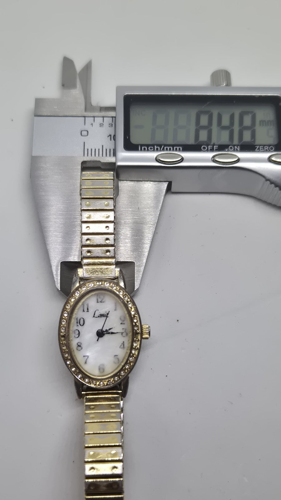 Limit Ladies Gold Expanding Bracelet White Dial Watch 2035/N60308