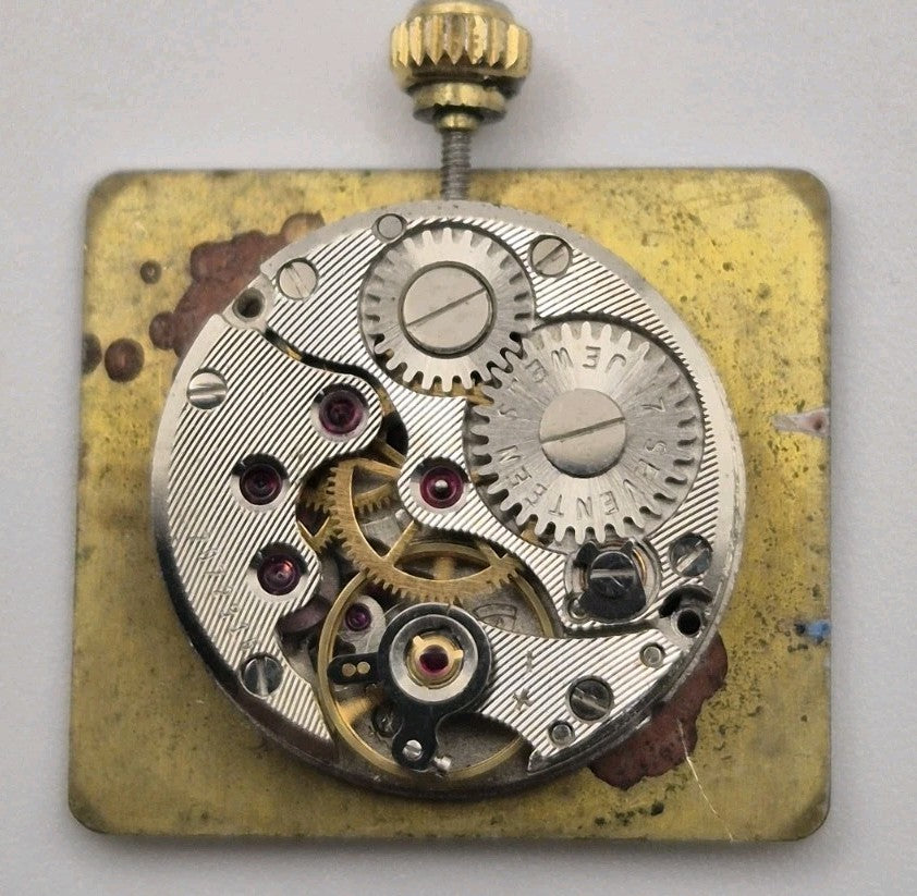 MONTINE INTERNATIONAL MECHANICAL 17 JEWELS SHOCKPROOF SWISS WORKING 18