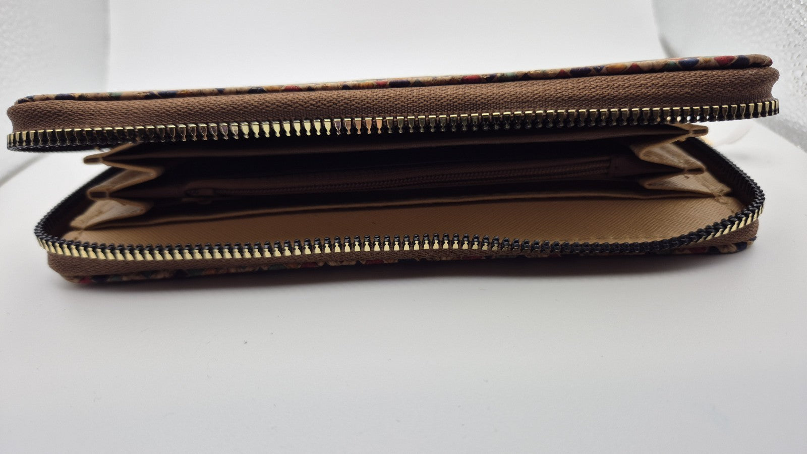 Cork Small Wallet - Credit Card Holder with Zipper Pouch3