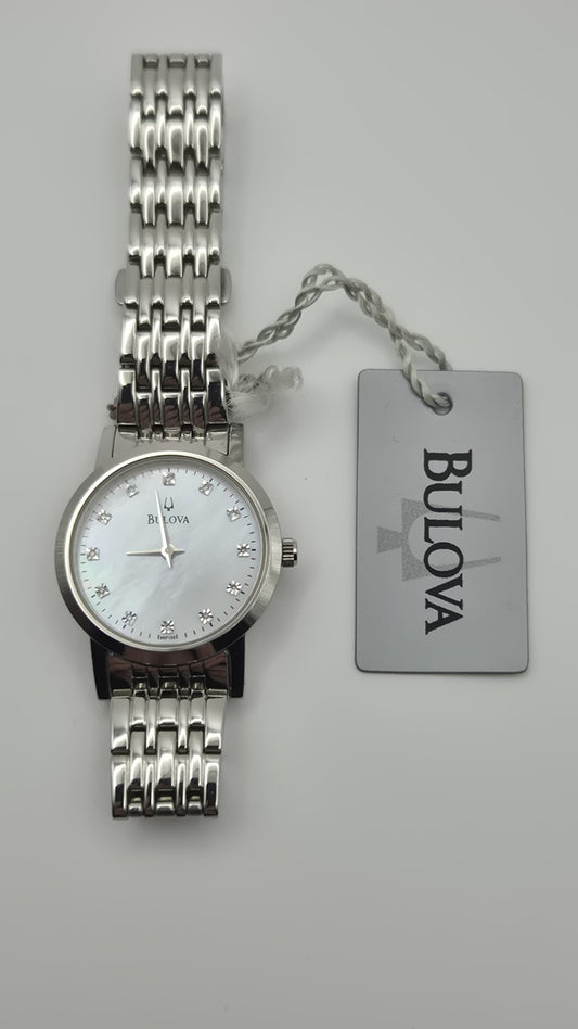Bulova Ladies Diamonds 96P135 watch 0