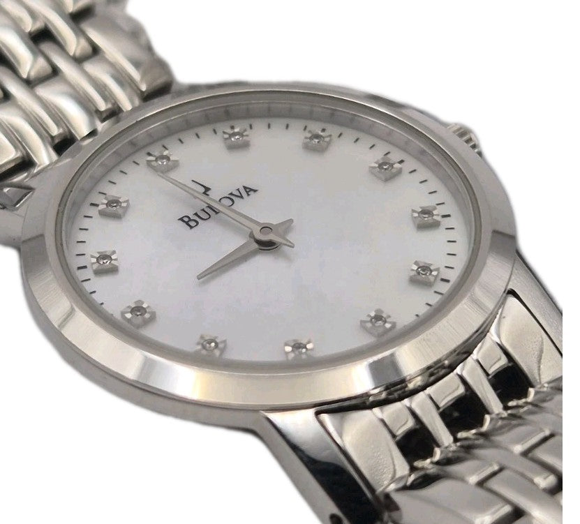 Bulova Ladies Diamonds 96P135 watch 2