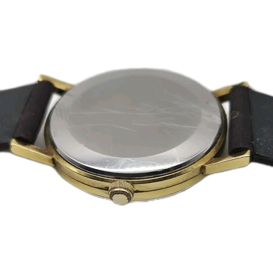 OMEGA WRIST WATCH GENTLEMAN'S STEEL AND GOLD FILLED4