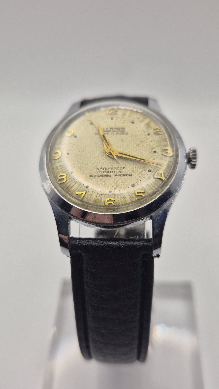 Vintage Allaine Men’s Mechanical Watch Incabloc 17 Jewels Swiss Made – Working1