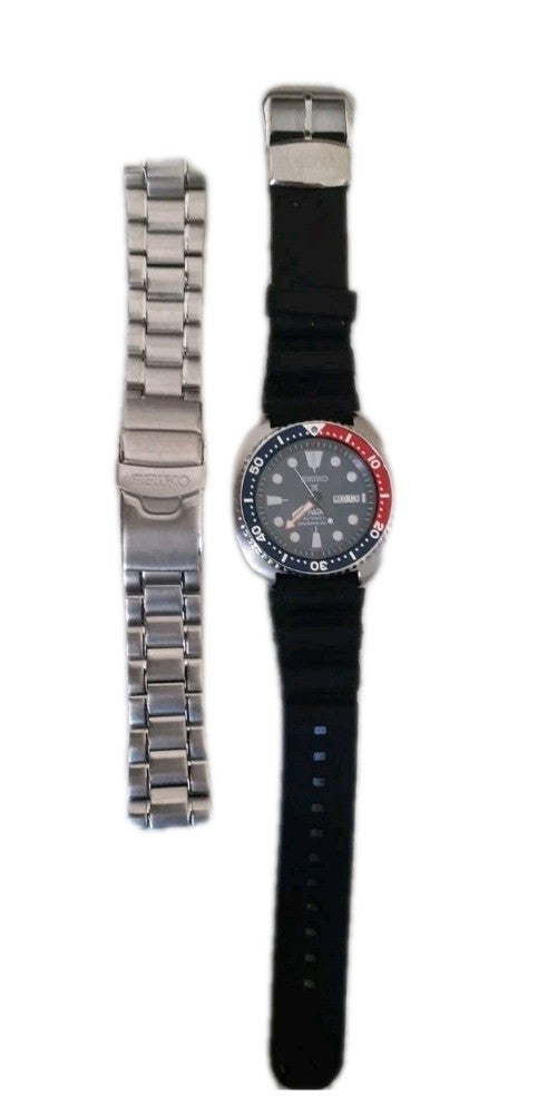 Seiko Prospex Padi Turtle Automatic SRPA21K1 Full Set With Extra Strap5