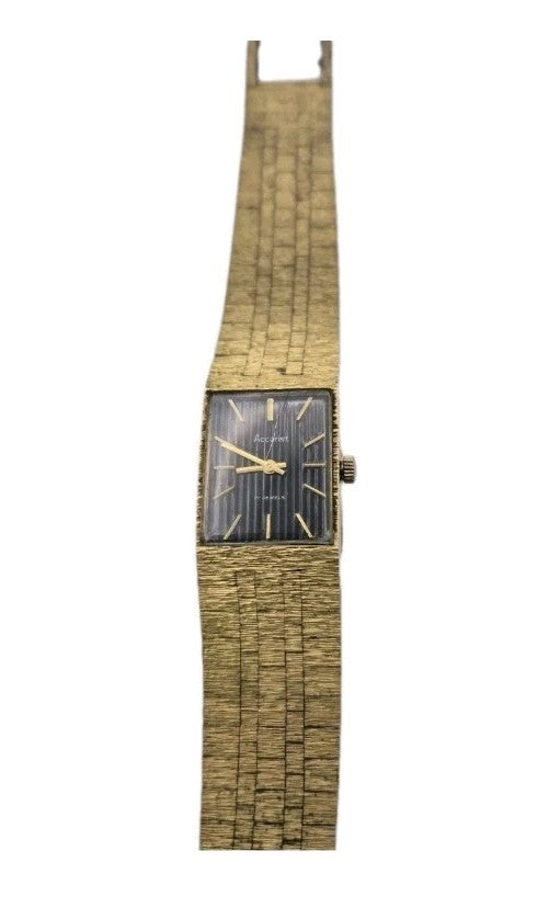 Vintage Accurist Gold Plated 17 Jewels Mechanical Ladies Watch1