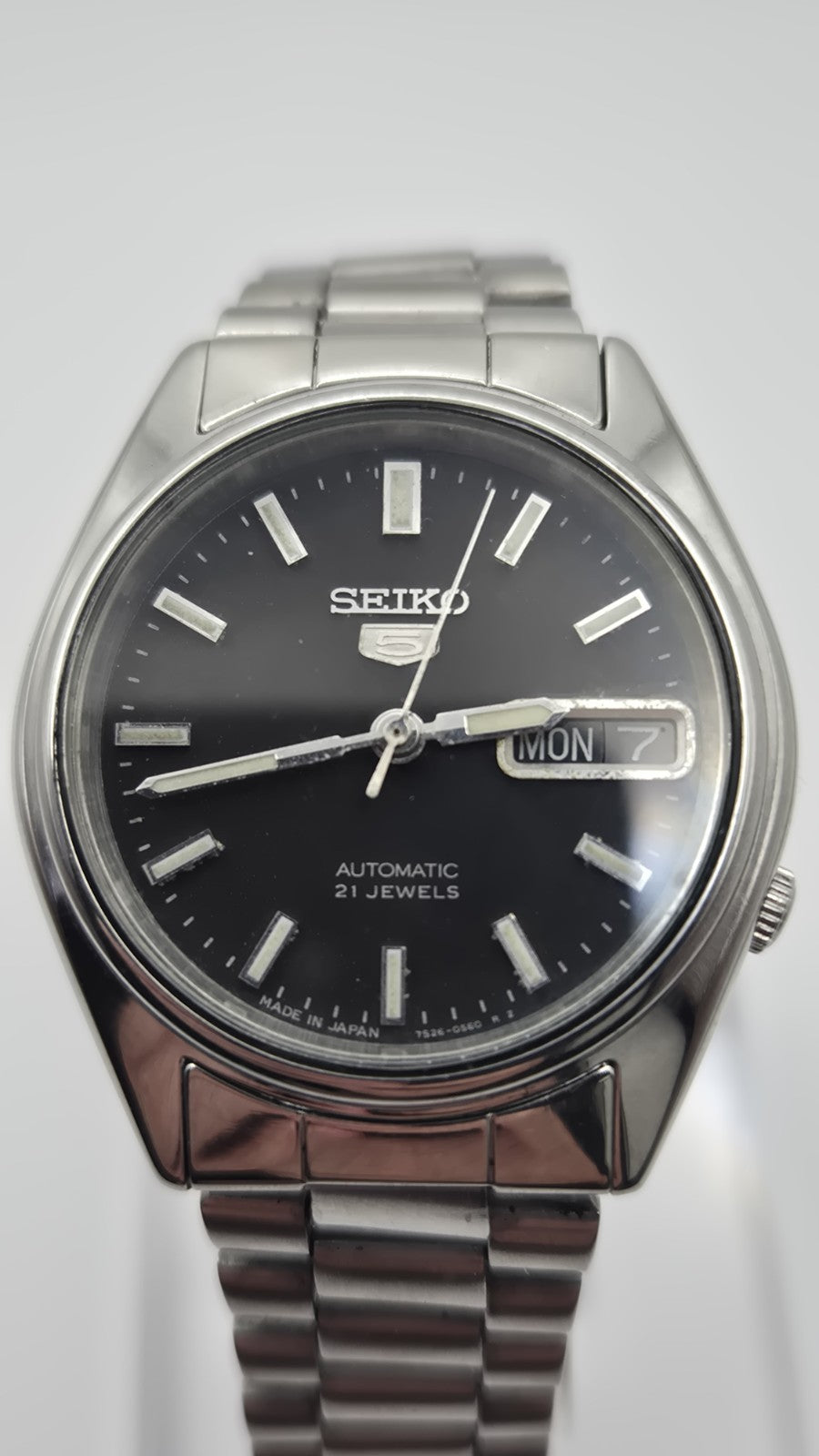 Seiko 5 Automatic 7S26 6000 Day/Date Vintage Men’s Watch1