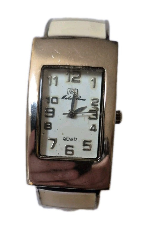 Elegant Michel Renee MR588 Quartz Ladies Dress Bangle Bracelet Watch  Working0