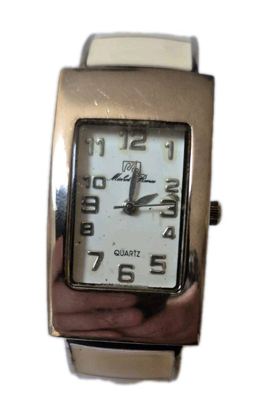Elegant Michel Renee MR588 Quartz Ladies Dress Bangle Bracelet Watch  Working0