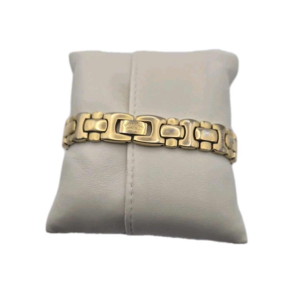 Ladies Rotary Two Tone Watch and Brick Bracelet Set5
