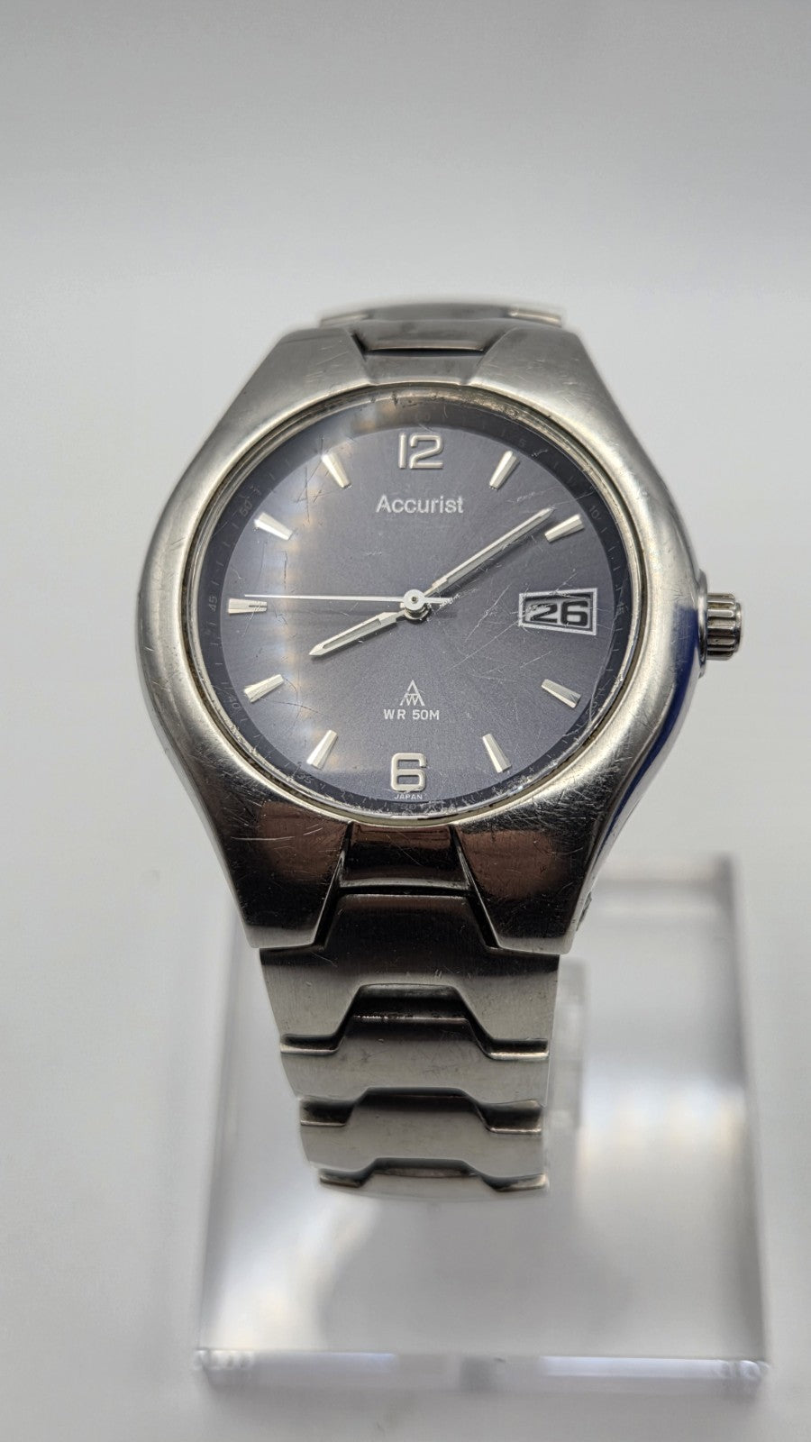 Vintage Mens Accurist Wristwatch MB057. Working10