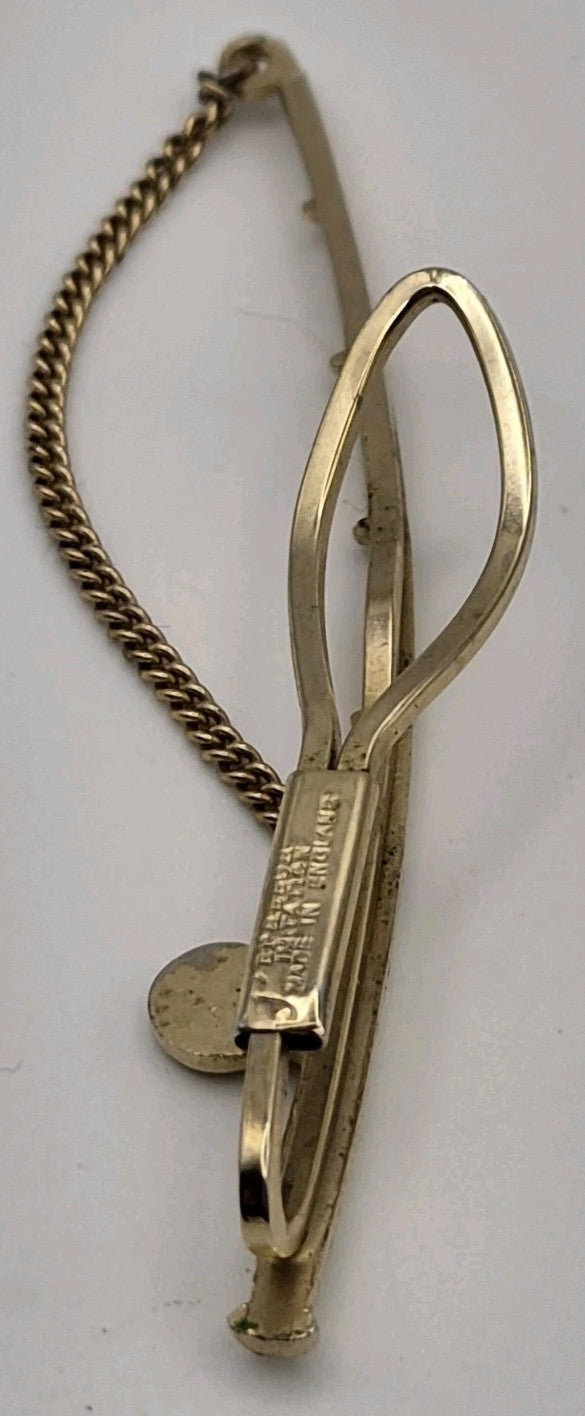  Vintage Stratton British Made Tie Bar Clip - Fishing Rod 4