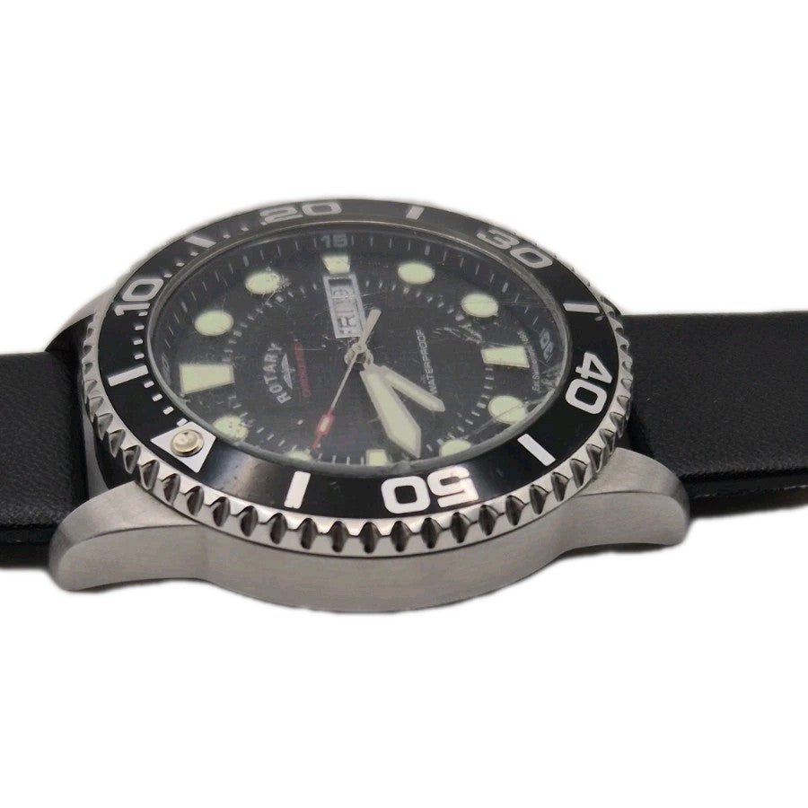 Rotary Mens GS03425/04 Military Divers Watch  200m1