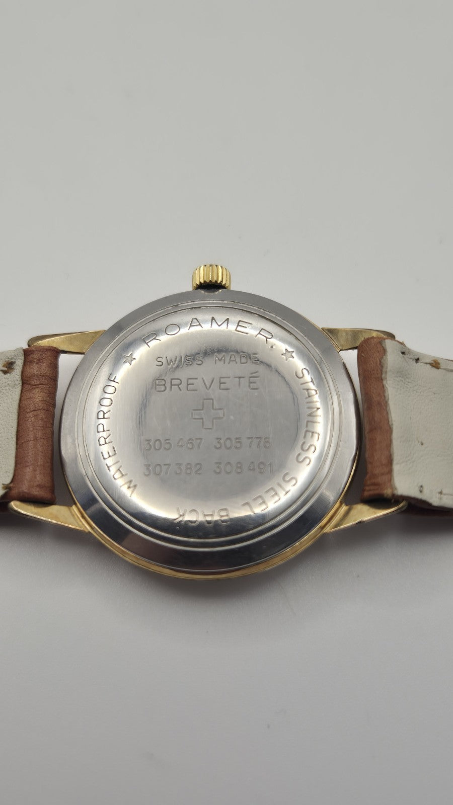 Roamer Gold Plated Men's Manual Vintage Swiss Watch   Working12