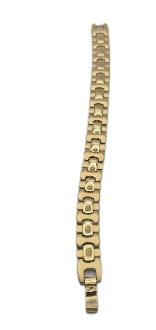 Ladies Rotary Two Tone Watch and Brick Bracelet Set9