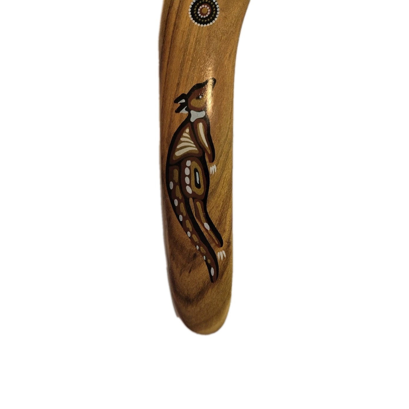 Australian Made Davric Boomerang  Hand Crafted & Painted Aboriginal SIZE 201