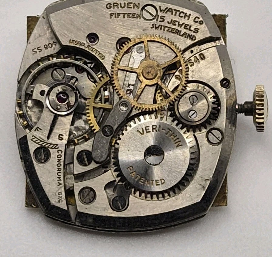 Gruen Veri-Thin Mens Doctors Watch7