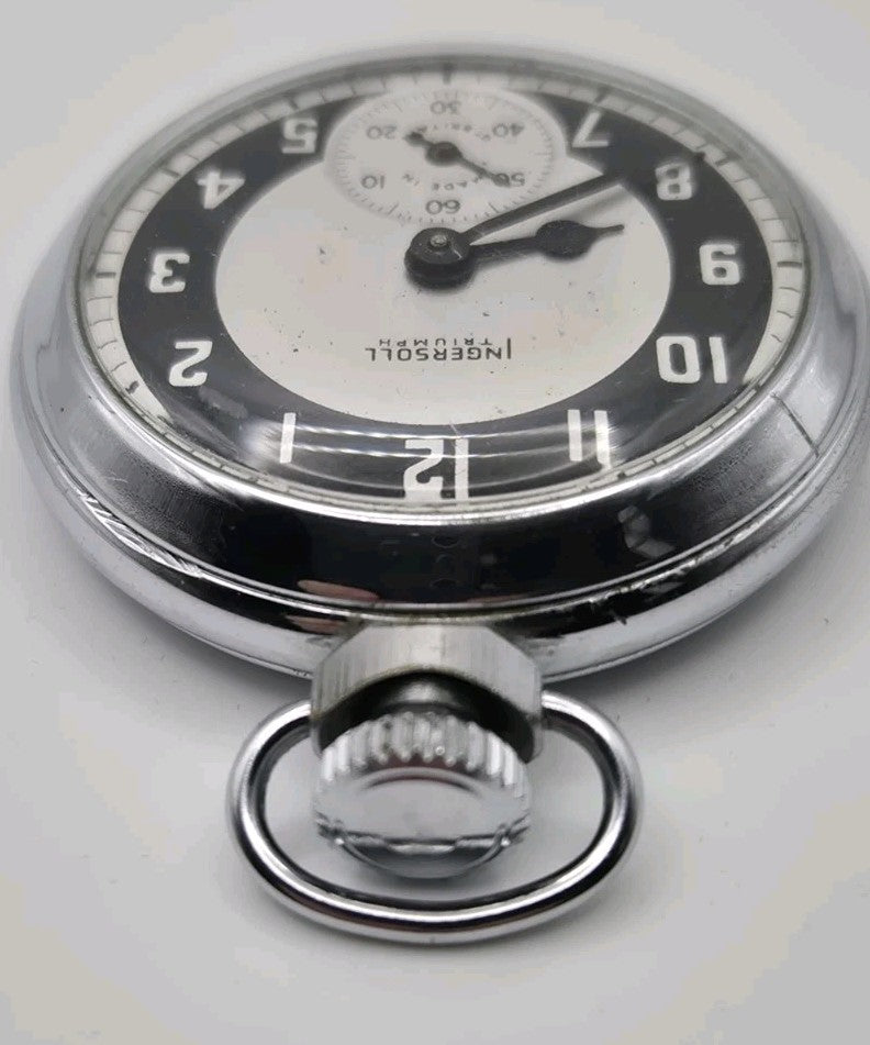 Vintage Ingersoll Triumph Pocket Watch | Made in Great Britain | Working5