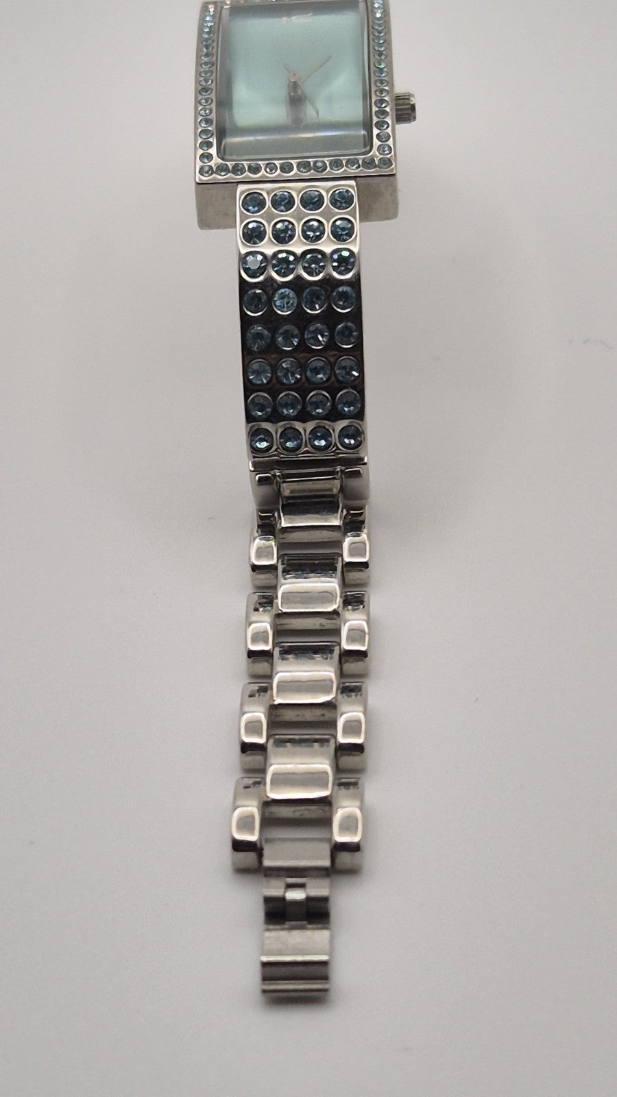Next Women's Silver and Blue Watch1