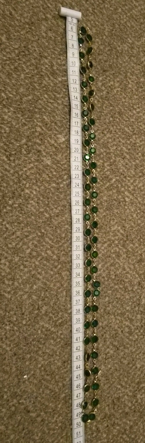 vintage Swarovski crystal station necklace12