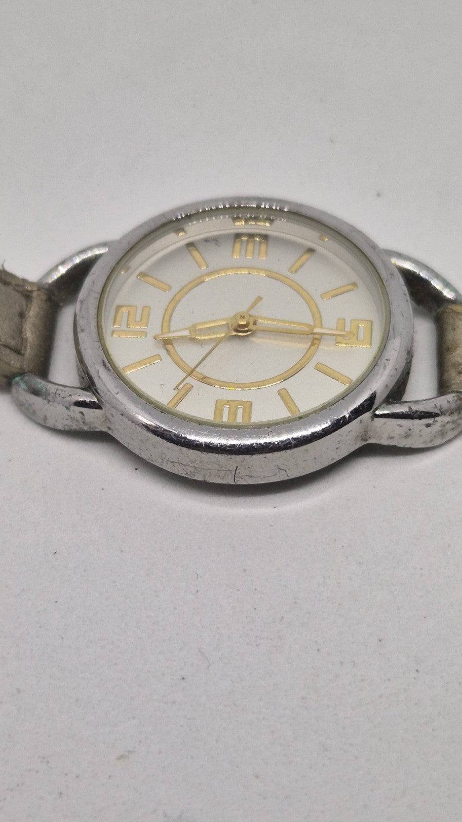 Marks And Spencer Silver And Gold Tone Ladies Watch5