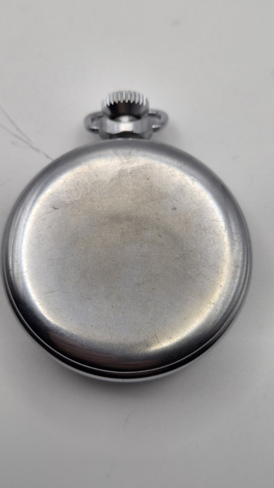 vintage Ingersoll Triumph manual-wind pocket watch. Working. 7