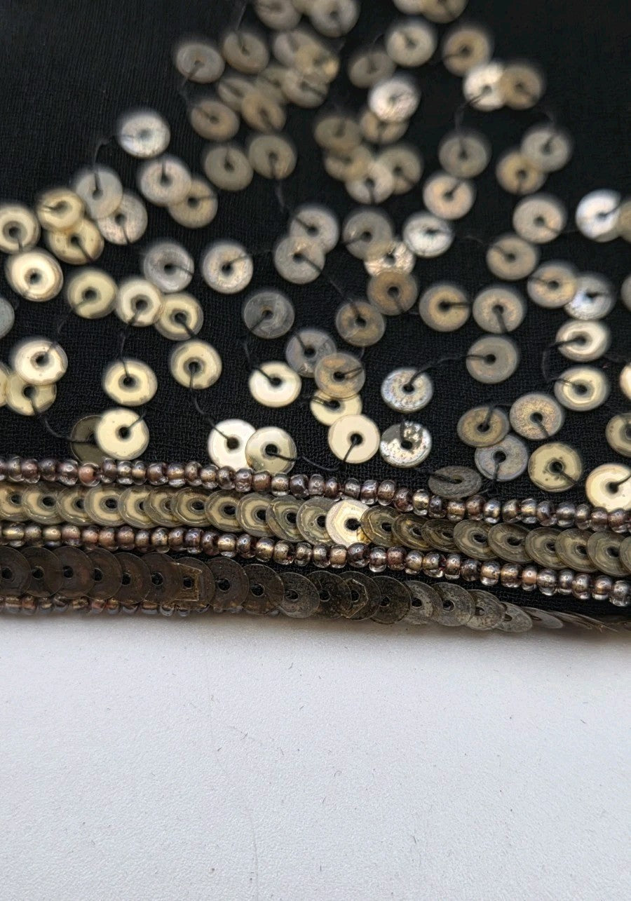 vintage Belgium Art Deco sequin evening purse2
