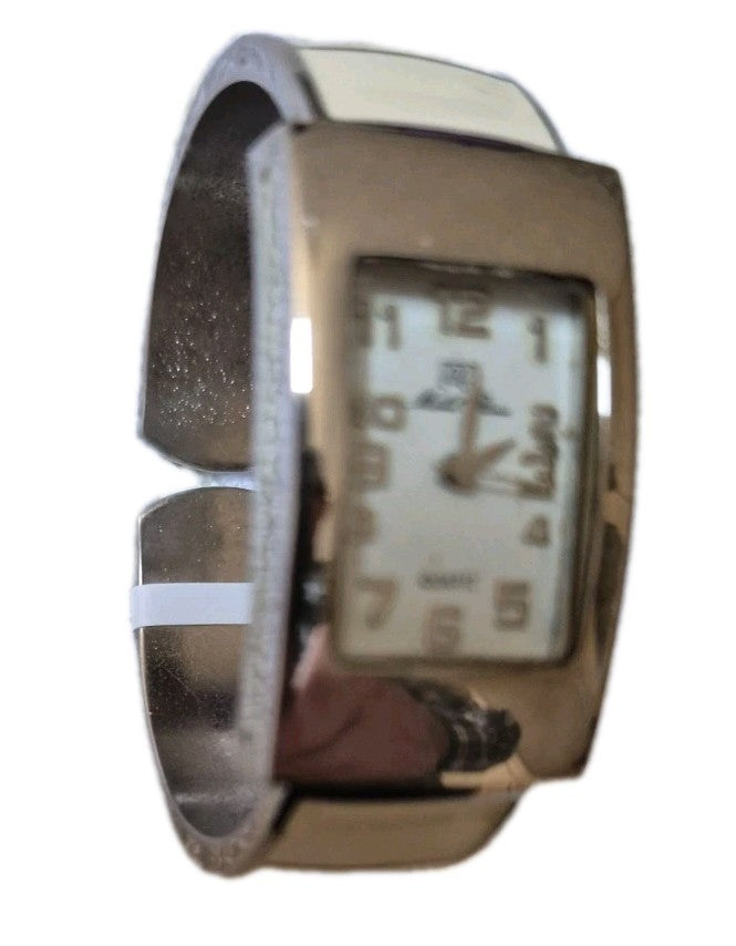 Elegant Michel Renee MR588 Quartz Ladies Dress Bangle Bracelet Watch  Working1