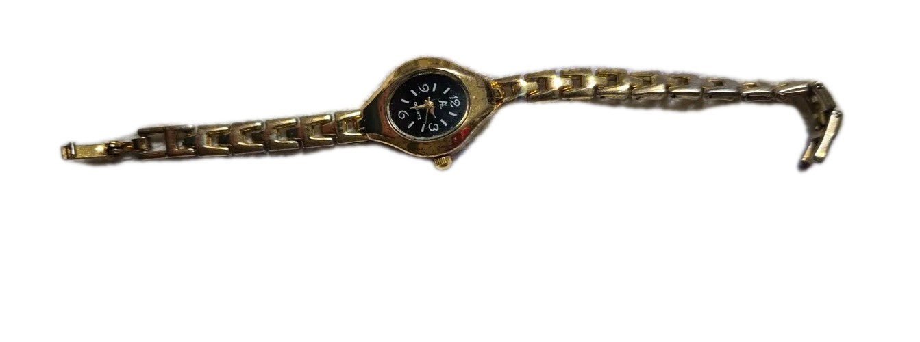 A L Ladies Gold Tone Quartz Wristwatch4