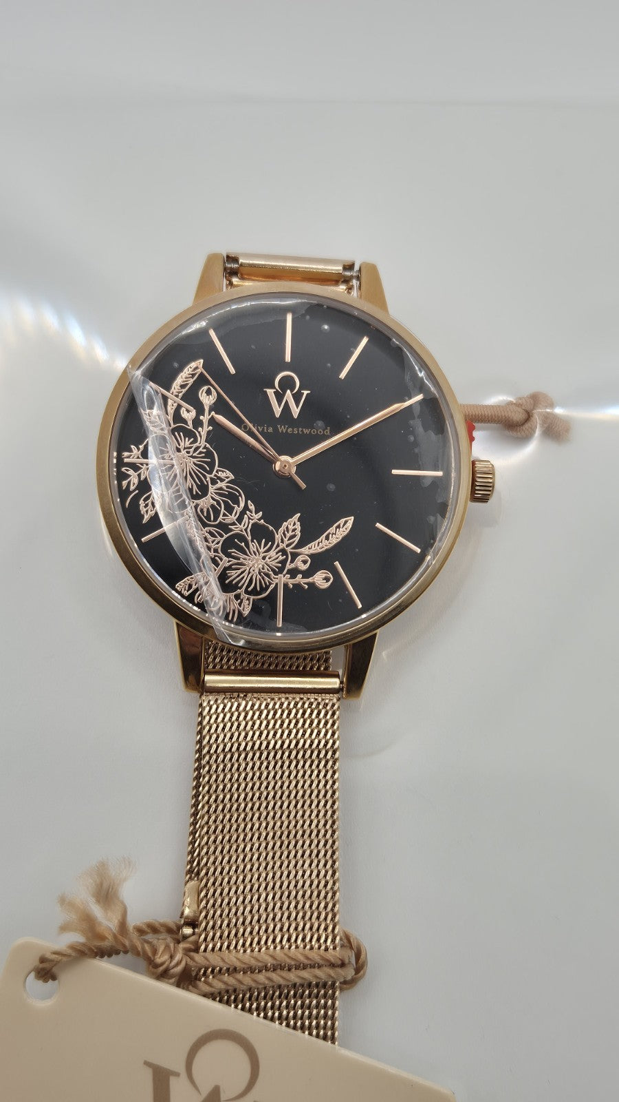 Olivia Westwood Analogue Quartz Watch, Stainless Steel Strap BOW100048050