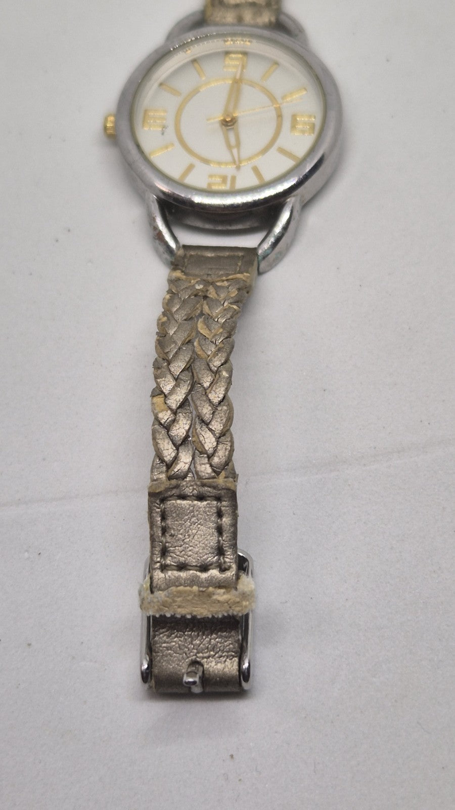 Marks And Spencer Silver And Gold Tone Ladies Watch4
