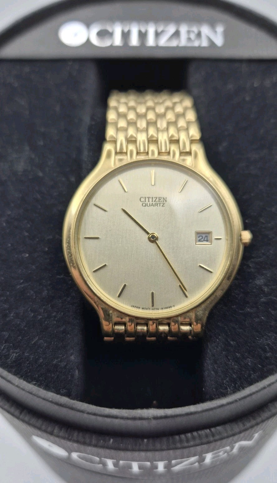 Vintage Citizen Dress Watch 4774-S35665 HSB1