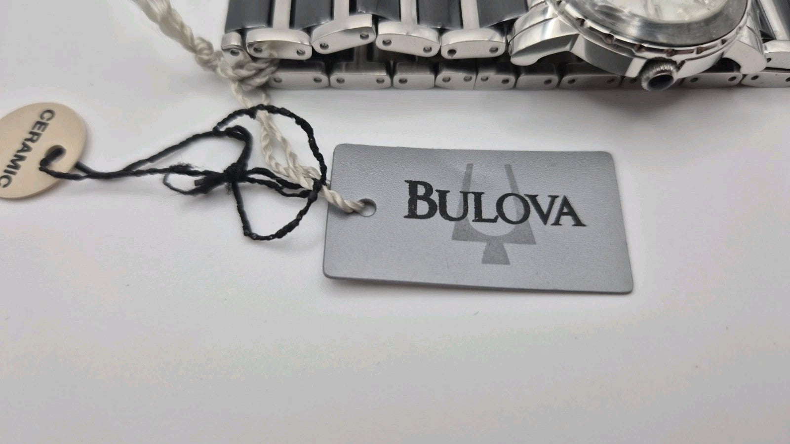 Bulova Diamond 98P122 women's watch featuring a white motherofpearl dial,...7