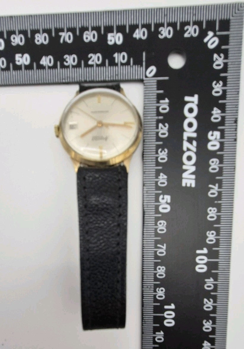 Accurist 1960s 9 Carat Gold Watch,  date, 21 Jewels, Working, Swiss Made19