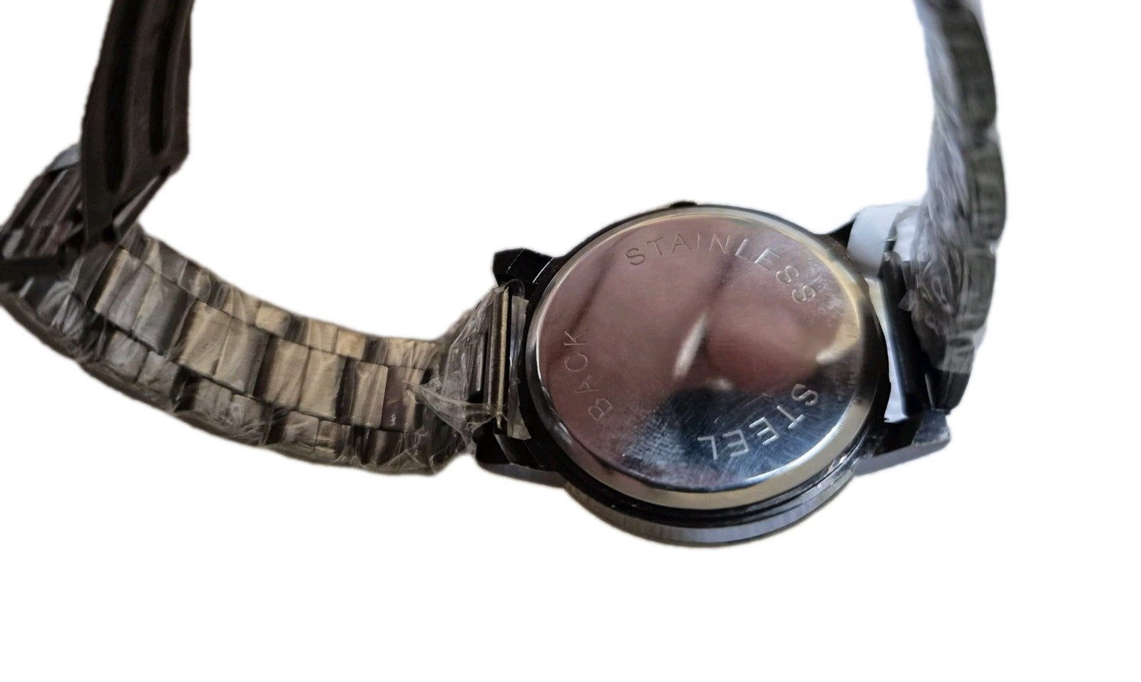 Geometric Designed JWH Black/Gold Tone Faceted  Watch6