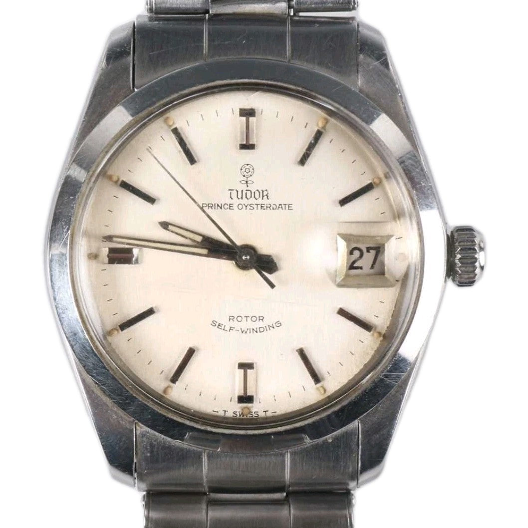 Tudor Prince Oysterdate Rotor Self-Winding stainless steel gentleman's bracelet0